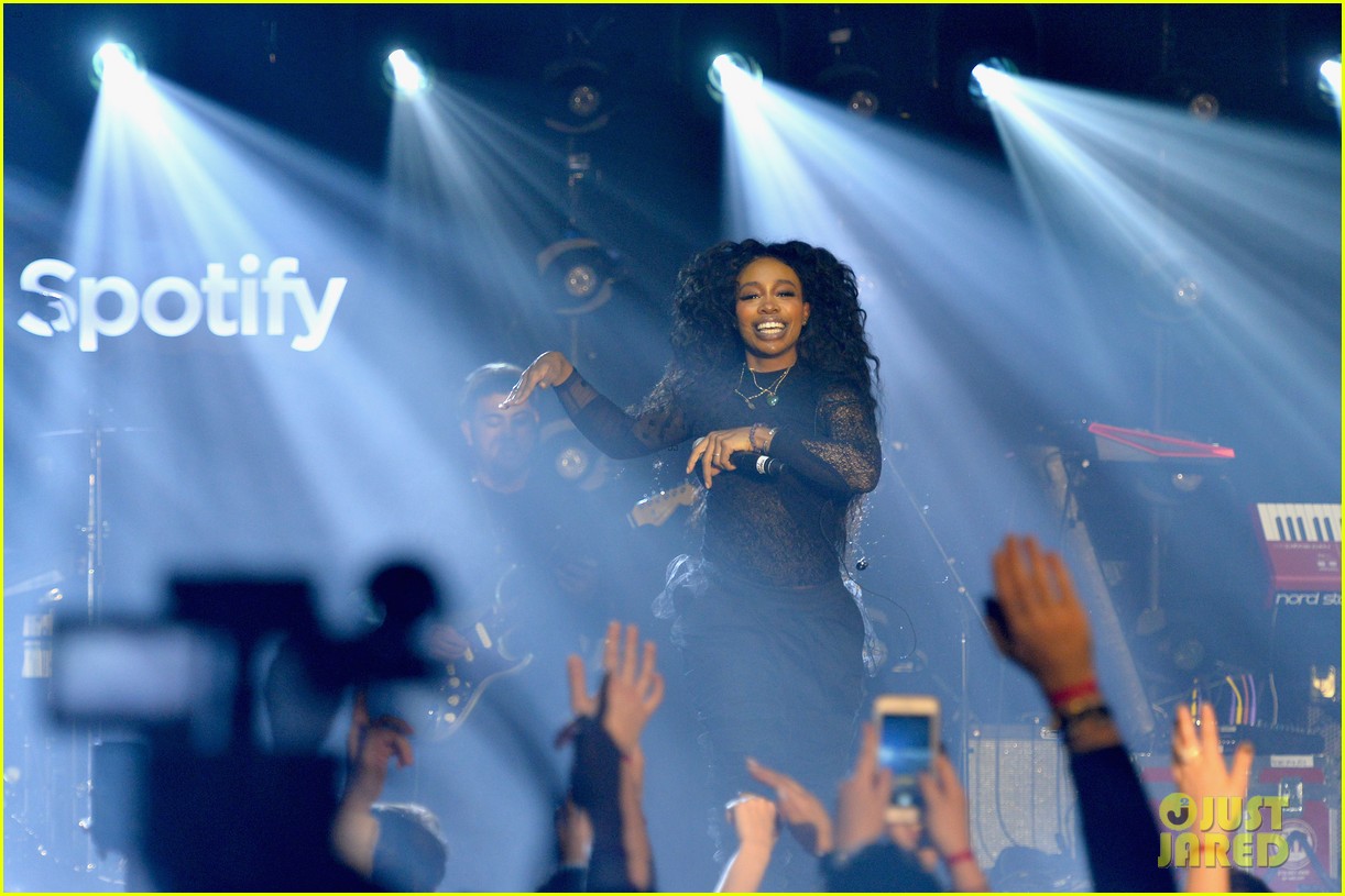 Ansel Elgort, Hailey Baldwin, & Normani Kordei Team Up for Spotify's Best New Artist Party