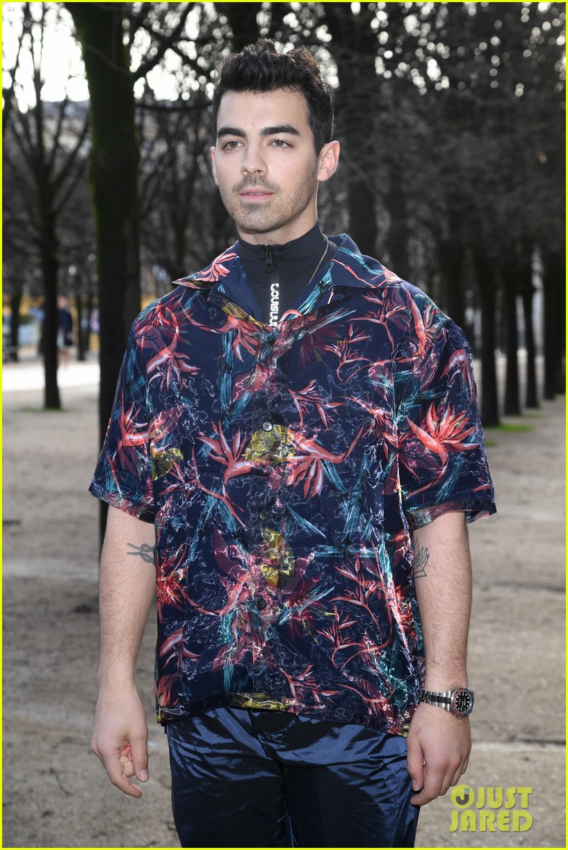 Brooklyn Beckham & Joe Jonas Attend the Louis Vuitton Fall/Winter 2018 Show in Paris!