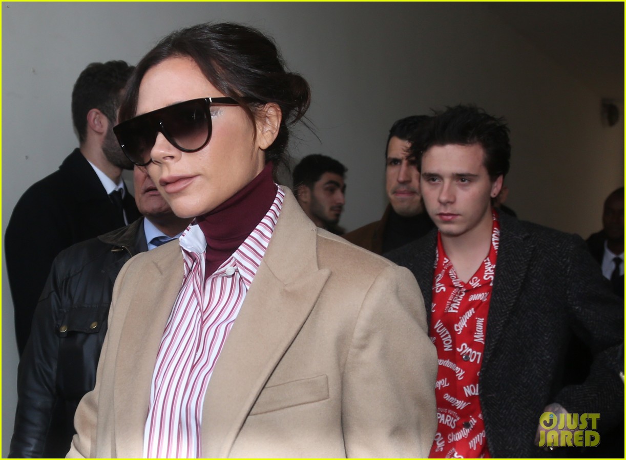 Brooklyn Beckham & Joe Jonas Attend the Louis Vuitton Fall/Winter 2018 Show in Paris!