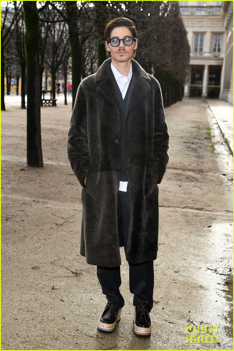 Brooklyn Beckham & Joe Jonas Attend the Louis Vuitton Fall/Winter 2018 Show in Paris!