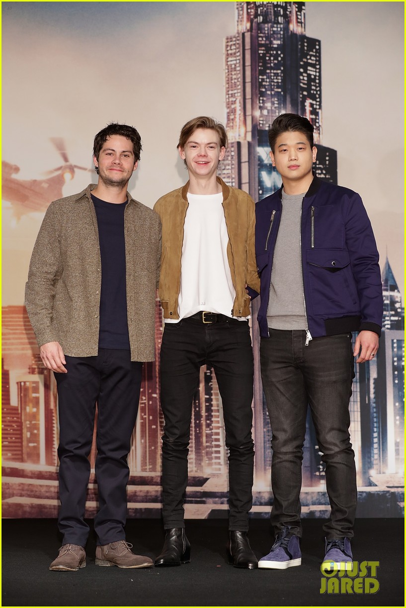 Dylan O'Brien, Thomas Brodie Sangster & Ki Hong Lee Bring Final 'Maze Runner' Film To Korea