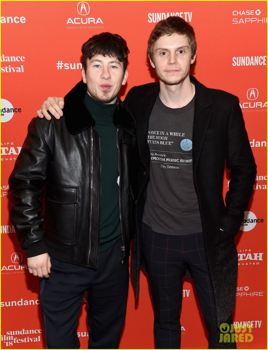 Evan Peters Debuts Movie at Sundance with Emma Roberts By His Side!