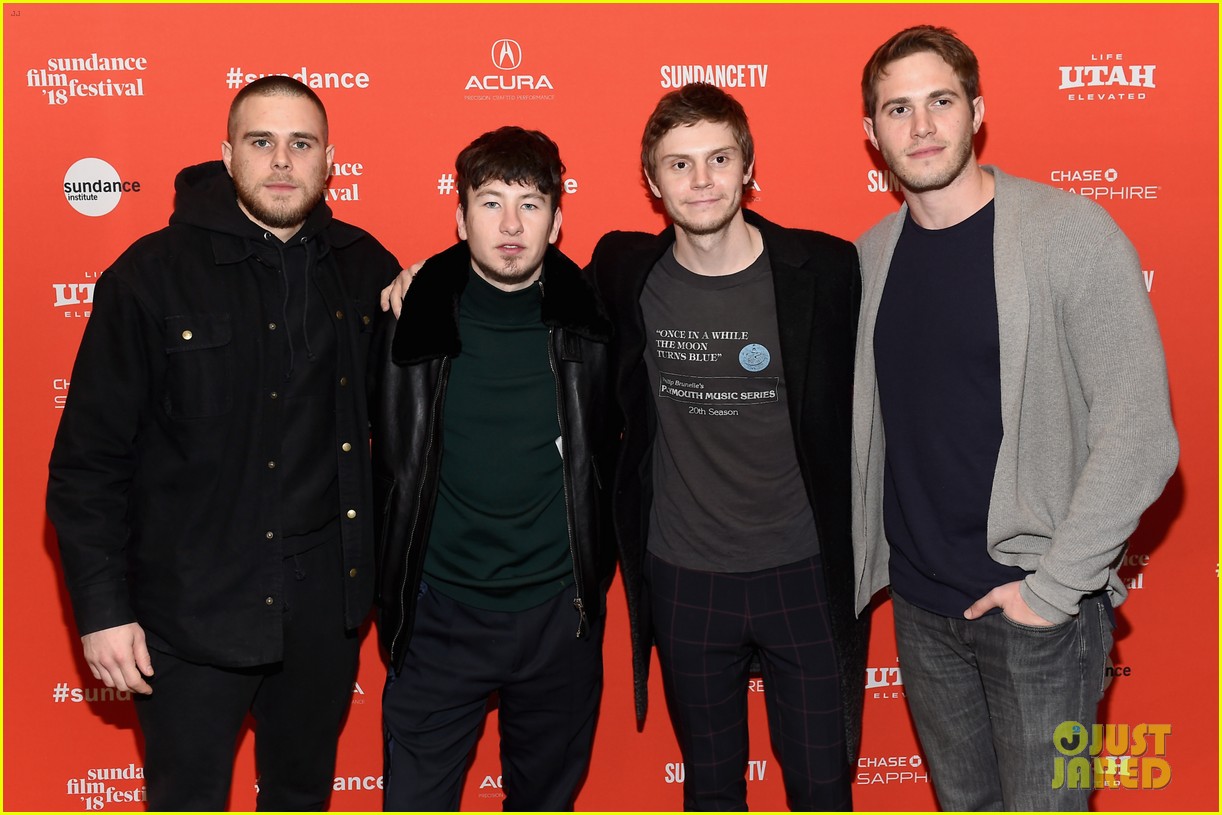 Evan Peters Debuts Movie at Sundance with Emma Roberts By His Side!