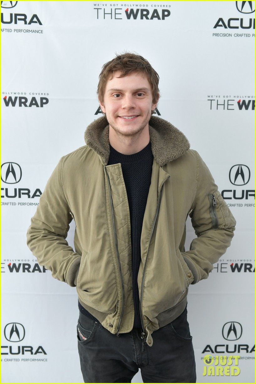 Evan Peters Debuts Movie at Sundance with Emma Roberts By His Side!