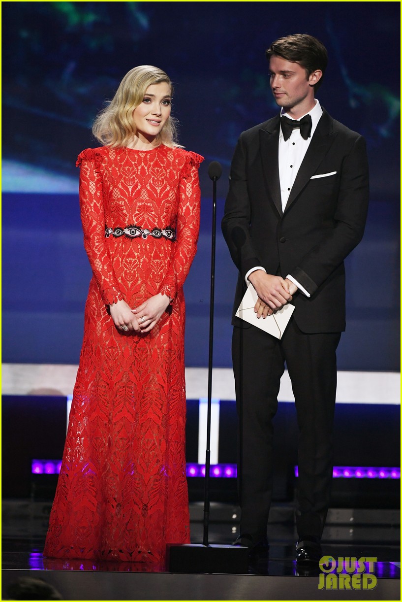 Skyler Samuels Joins Patrick Schwarzenegger at Critics' Choice Awards 2018!