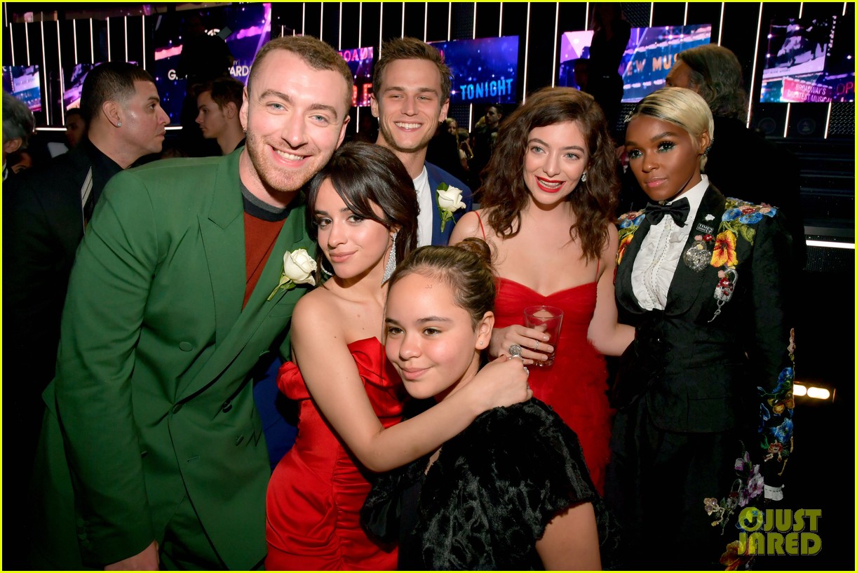 Sam Smith & Brandon Flynn Attend Grammys 2018 Together!