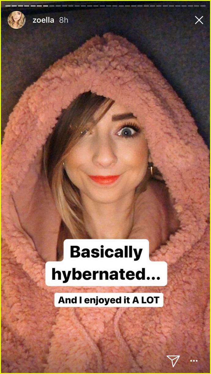 Zoella Returns From Internet Break After Holidays