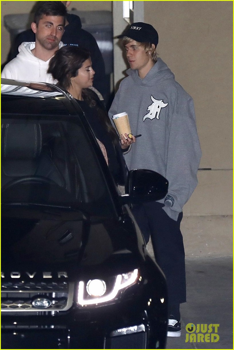 Justin Bieber & Selena Gomez Spent Their Evening at Church