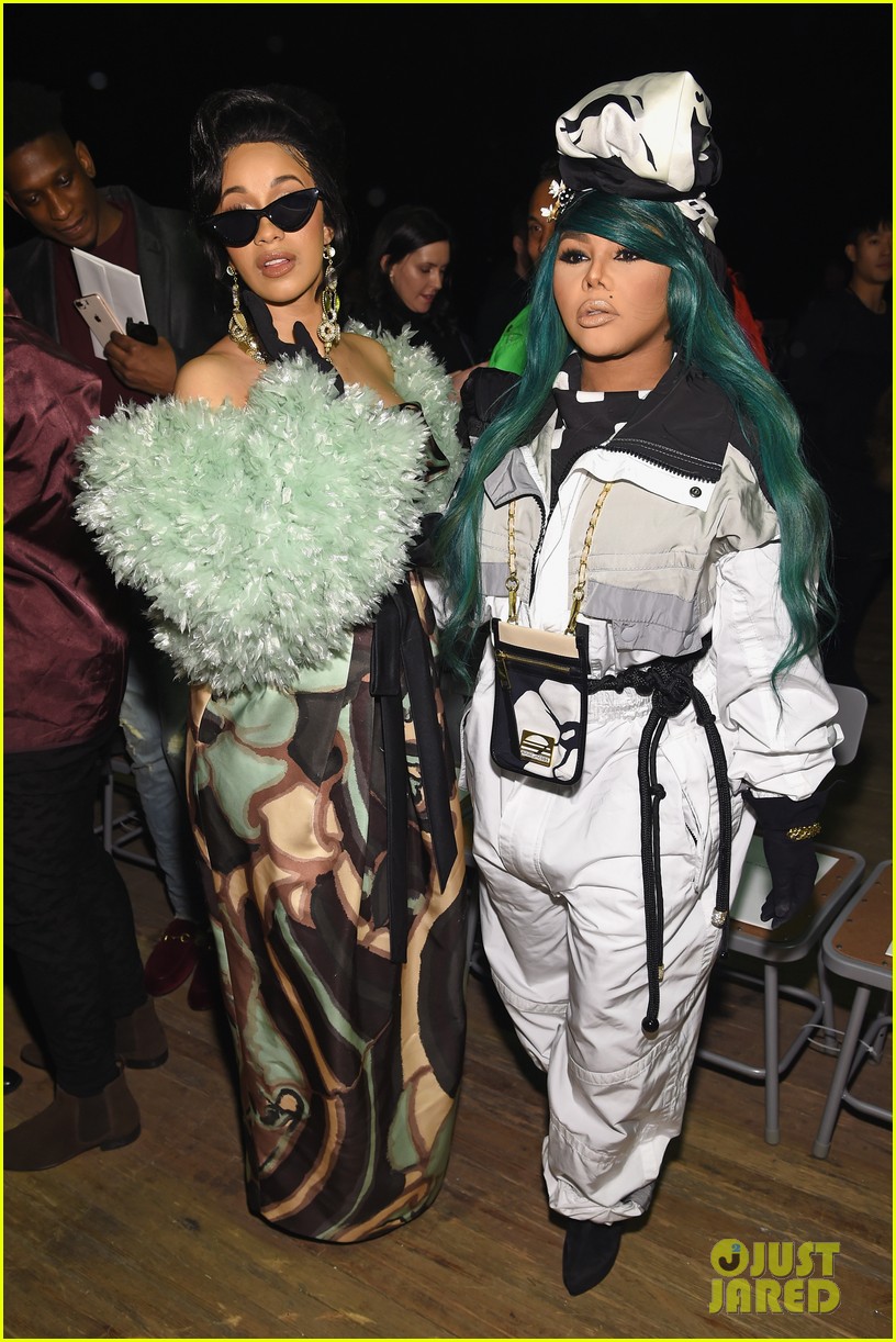 Bebe Rexha & Jasmine Sanders Watch Kaia Gerber Walk in Marc Jacobs Fashion Show