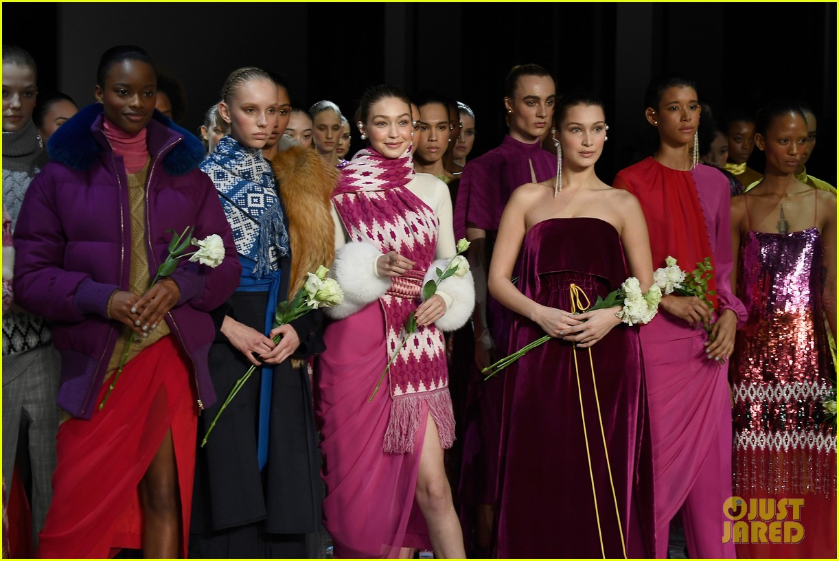 Gigi & Bella Hadid Make a Powerful Statement at Prabal Gurung's NYFW Show