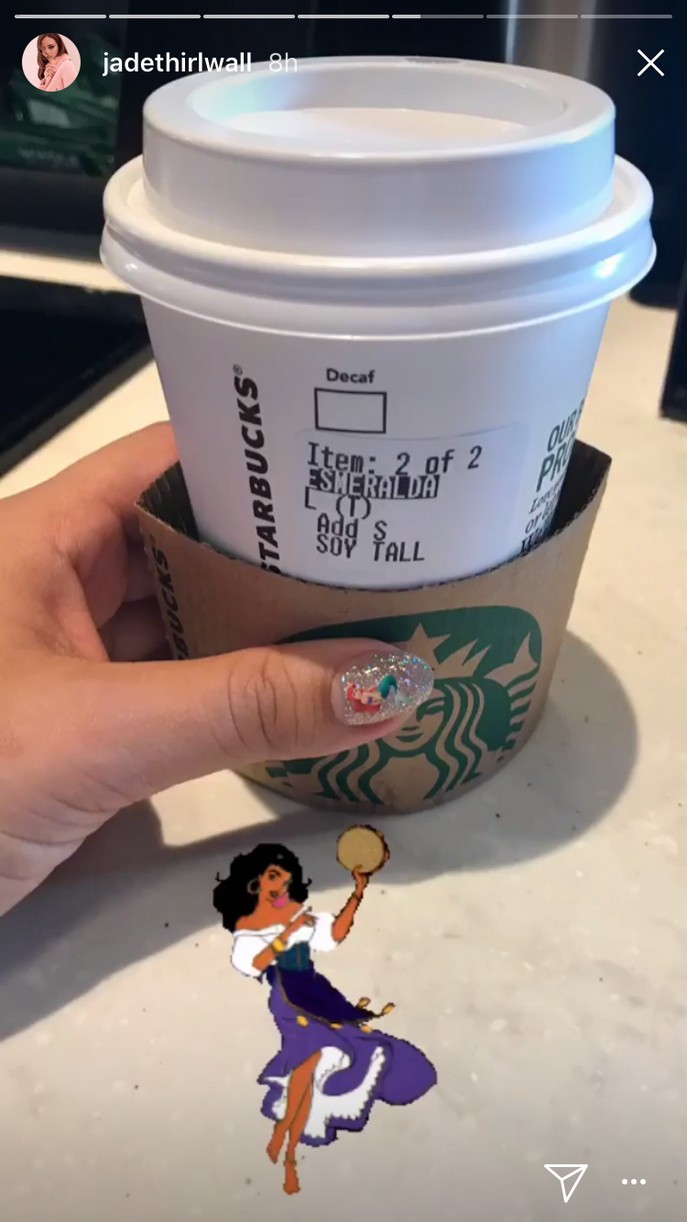 Little Mix's Jade Thirlwall Used a Disney Princess Name Each Time She Went To Starbucks at Disney World