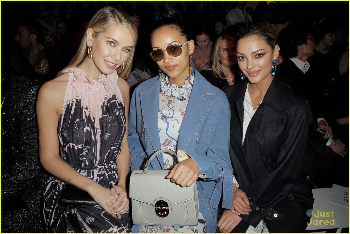 Lizzy Greene Spends Valentine's Day at New York Fashion Week