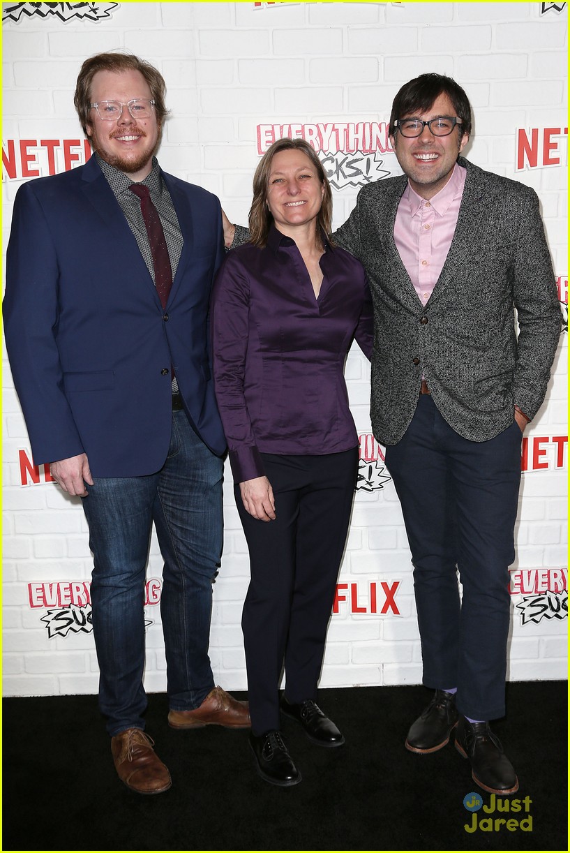 Paris Berelc Supports Rio Mangini at Netflix's 'Everything Sucks' NYC Premiere