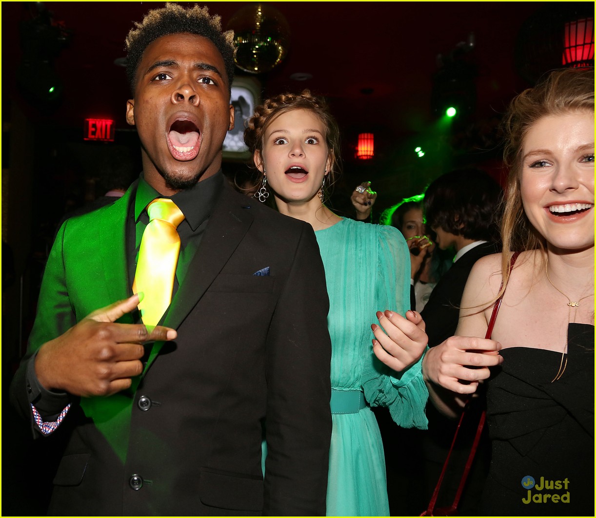 Paris Berelc Supports Rio Mangini at Netflix's 'Everything Sucks' NYC Premiere