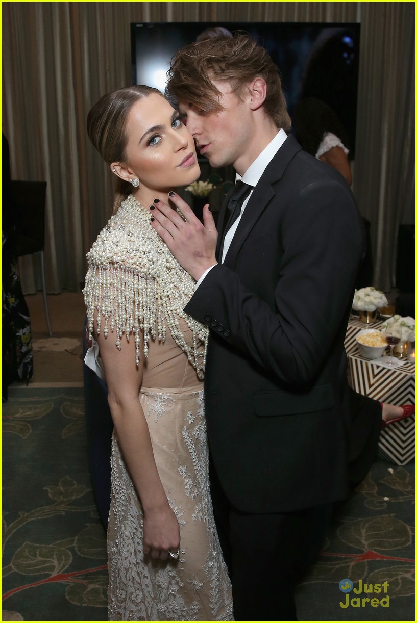 13 Reasons Why's Anne Winters Brings Boyfriend Taylor Beau To Oscar Viewing Party