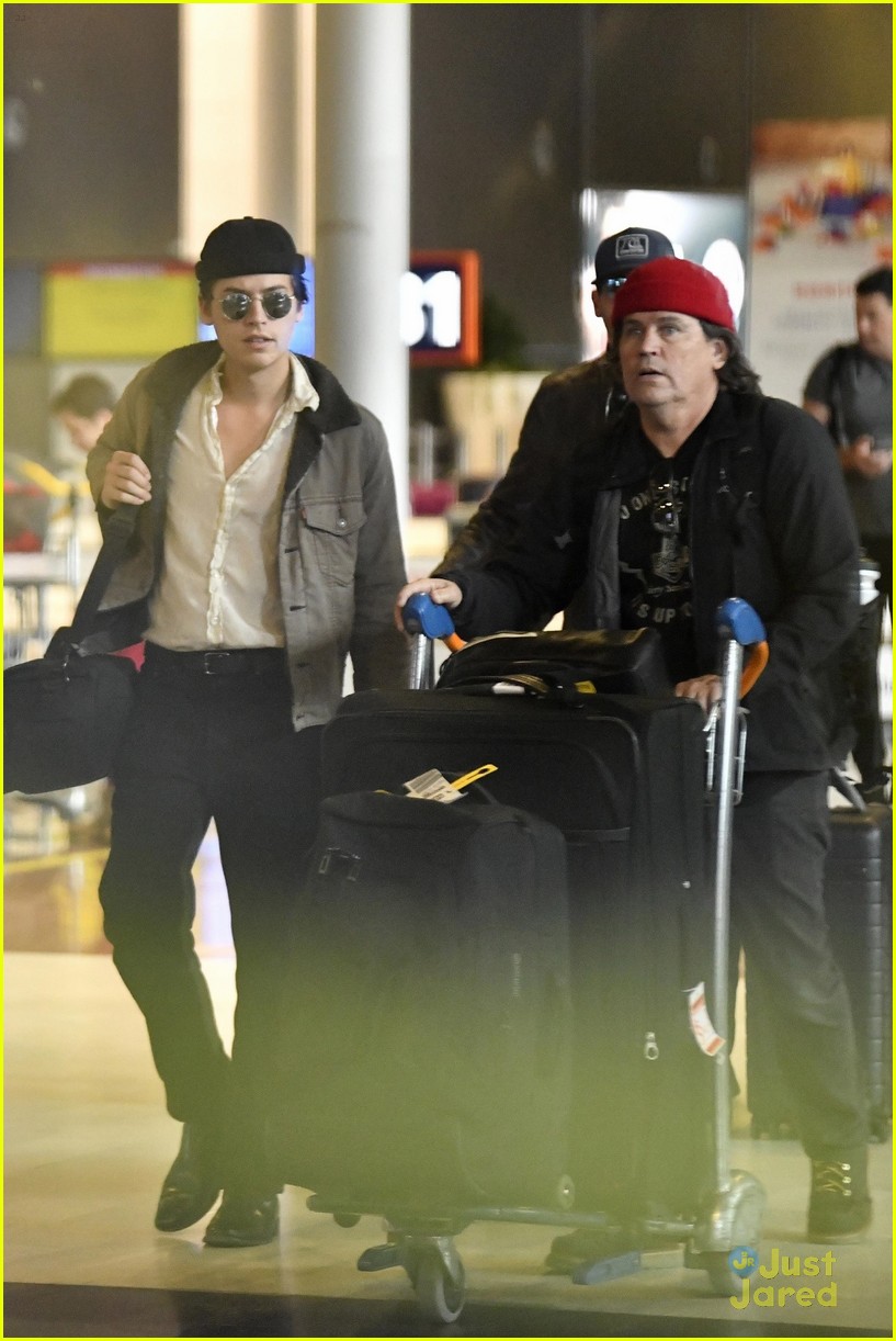 Cole Sprouse & Lili Reinhart Arrive in Paris Together After 'Riverdale' Wraps