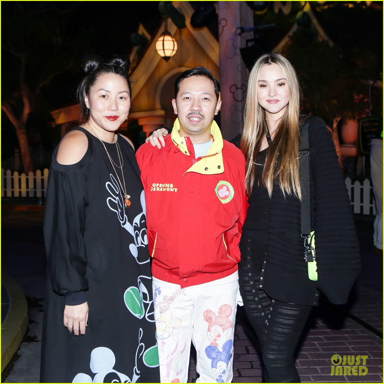 Olivia Holt, Sabrina Carpenter, Tommy Dorfman & More Celebrate Mickey Mouse at the Opening Ceremony Fashion Show at Disneyland!