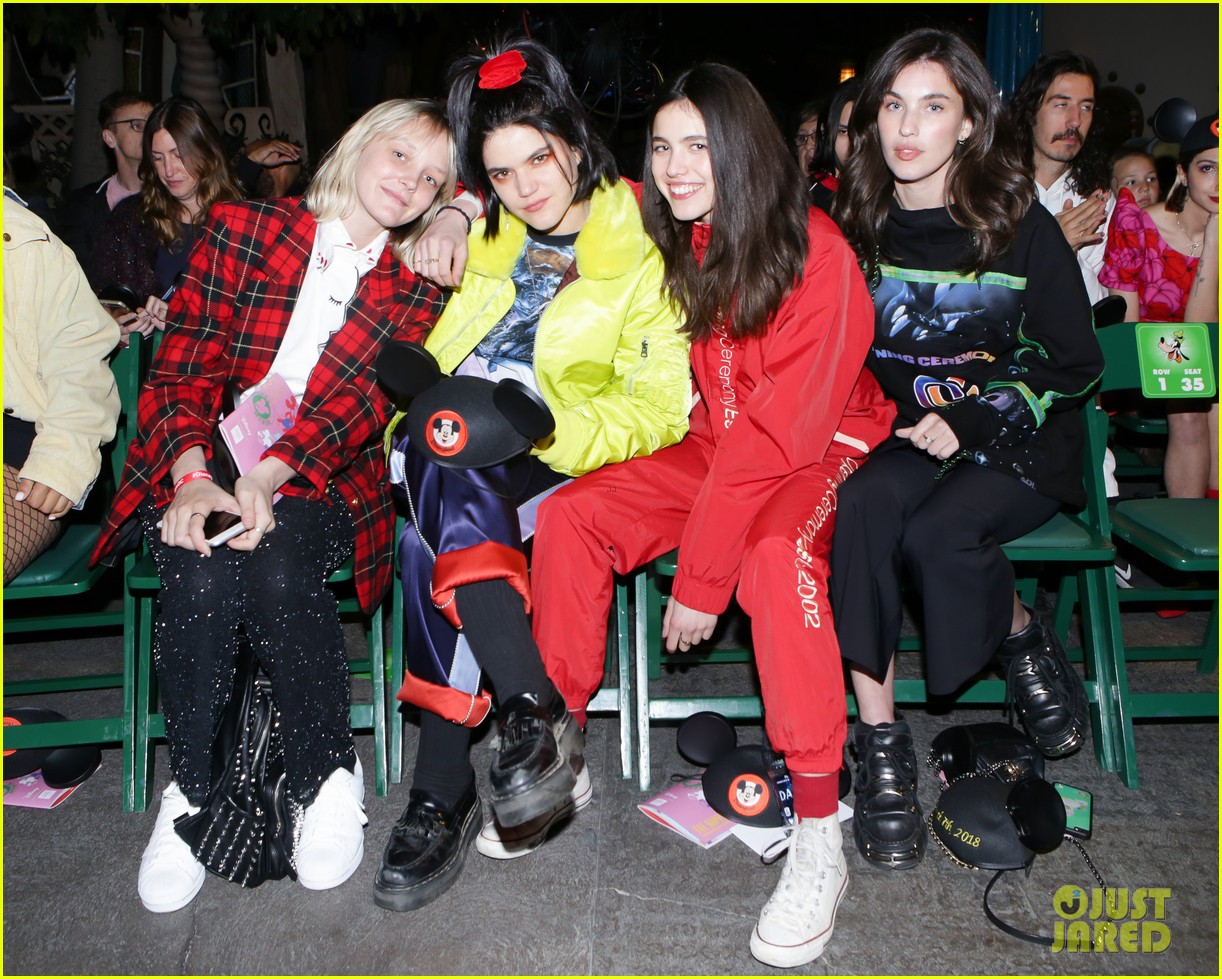 Olivia Holt, Sabrina Carpenter, Tommy Dorfman & More Celebrate Mickey Mouse at the Opening Ceremony Fashion Show at Disneyland!