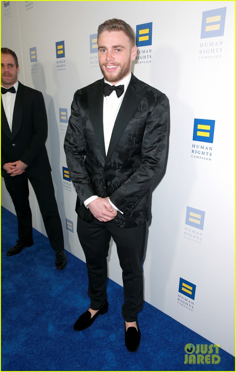 Tommy Dorfman & Husband Peter Zurkuhlen Share a Kiss at Human Rights Gala!