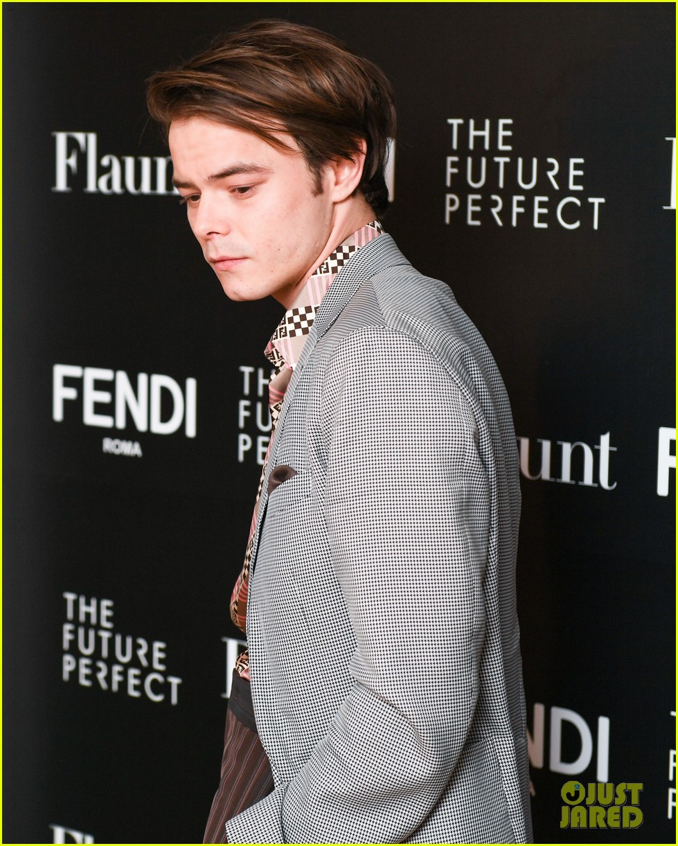 Charlie Heaton Is the Man of the Hour at Fendi Event!