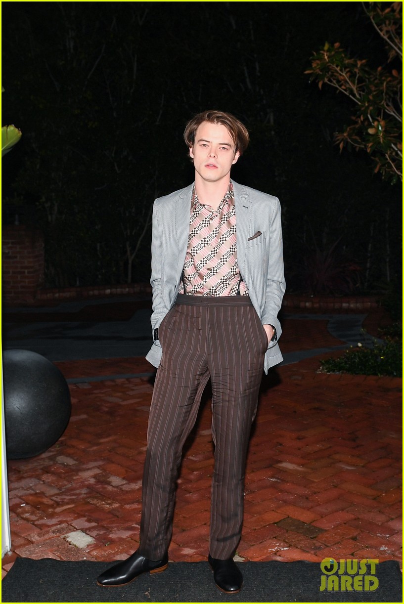 Charlie Heaton Is the Man of the Hour at Fendi Event!
