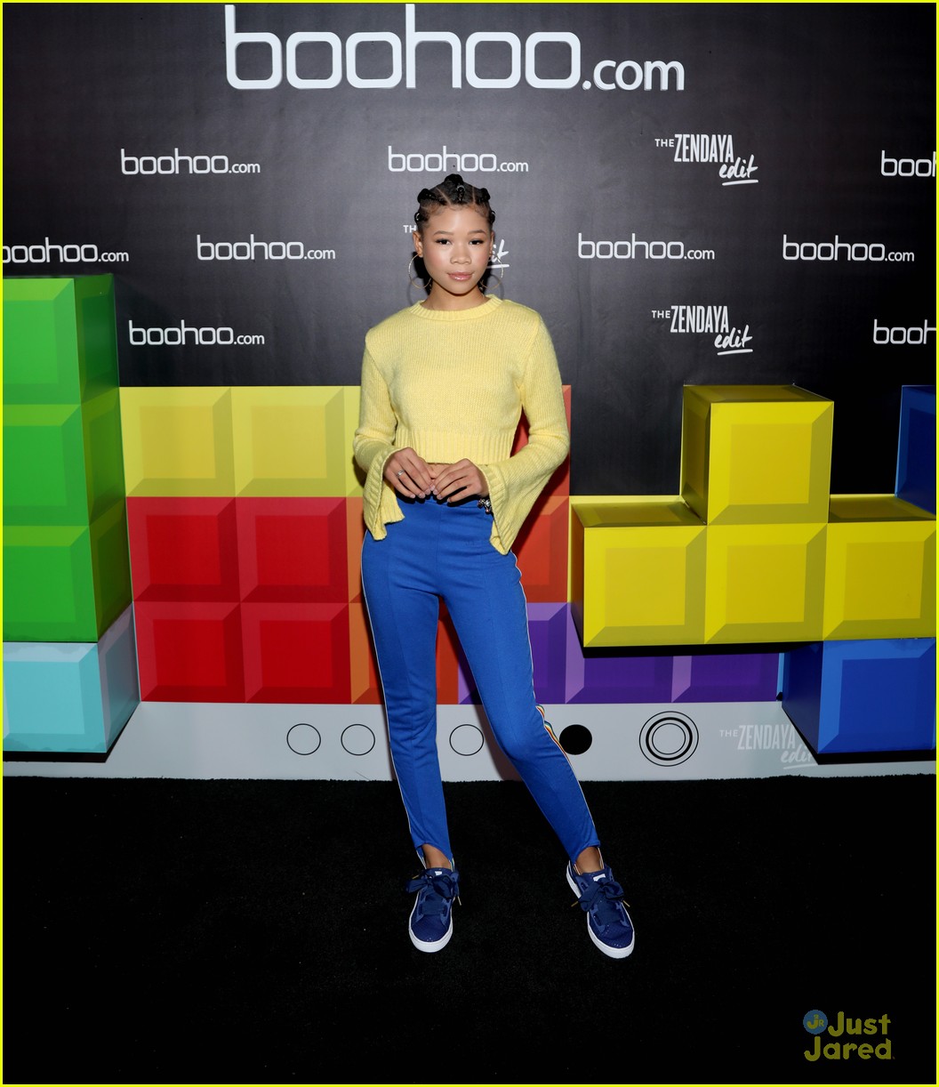 Jenna Ortega Rocks Bright & Fun Outfit For boohoo's Block Party