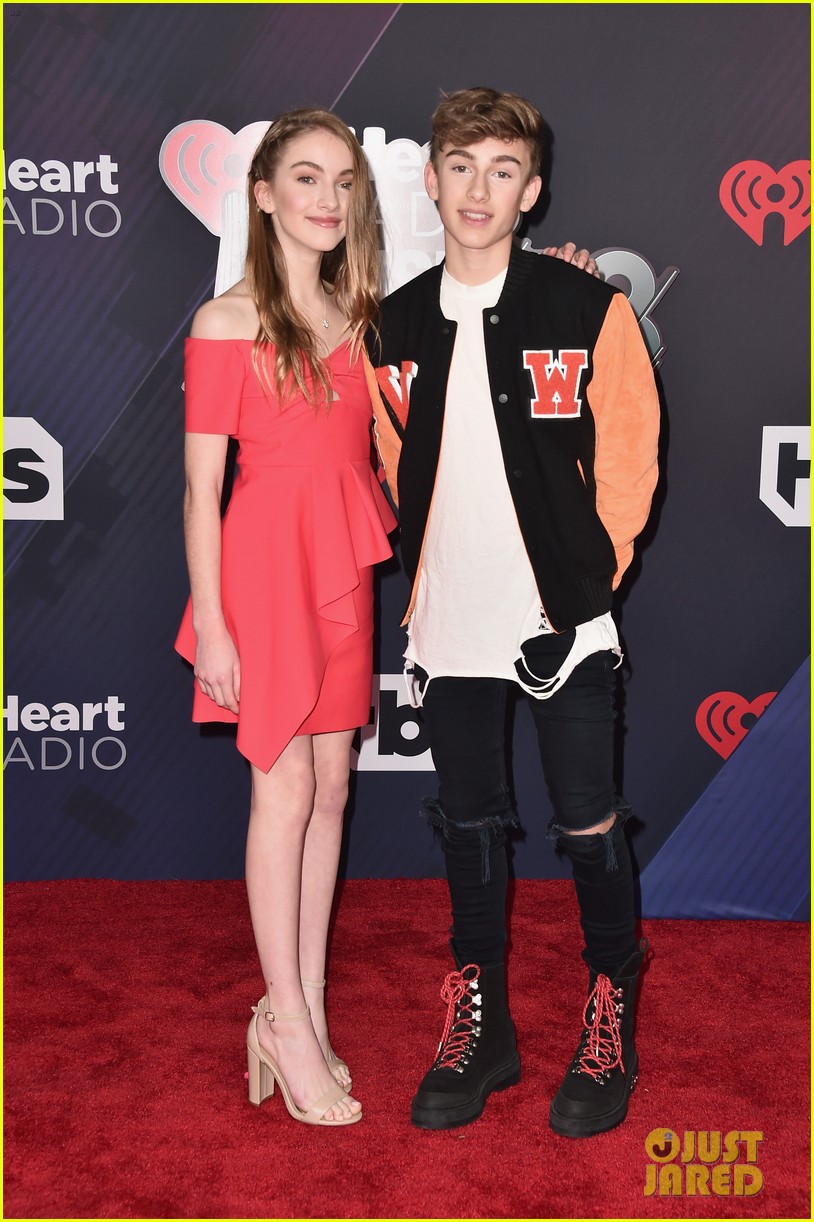 Mackenzie Ziegler & Johnny Orlando Hit the Red Carpet at iHeartRadio Music Awards 2018