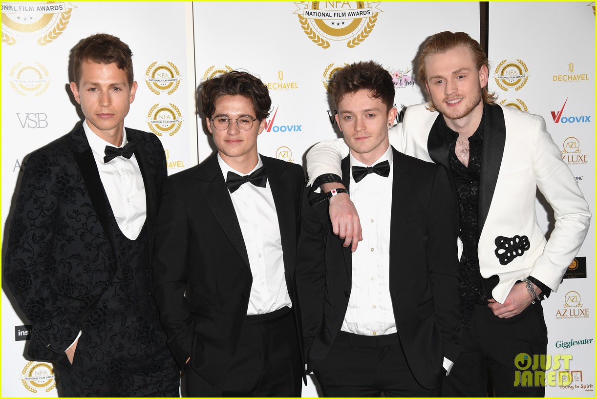 The Vamps Take Break From Tour Rehearsal to Attend National Film Awards UK