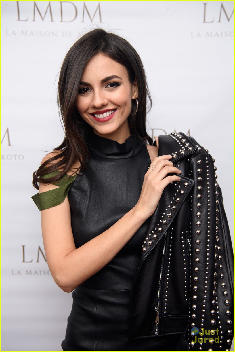 Victoria Justice Dances The Night Away at LMDM Grand Opening Party - Watch!