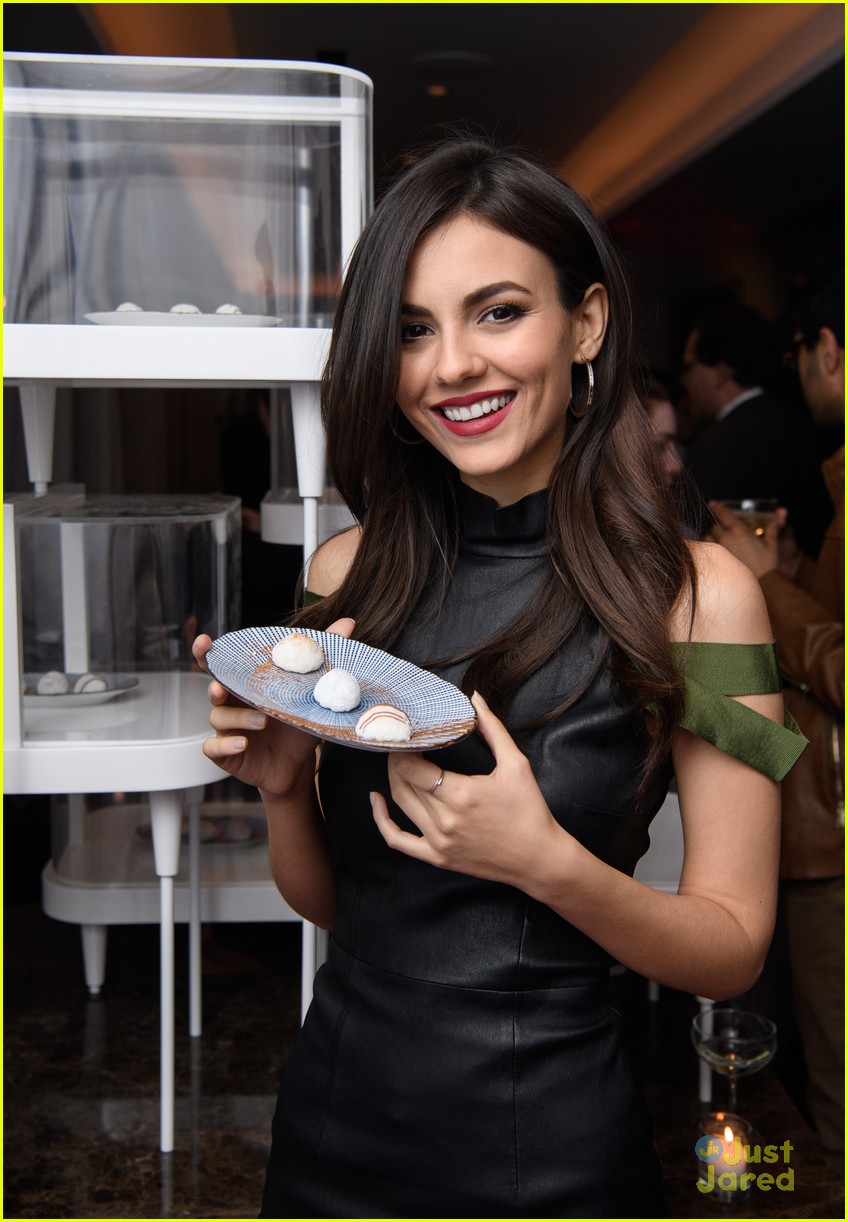 Victoria Justice Dances The Night Away at LMDM Grand Opening Party - Watch!