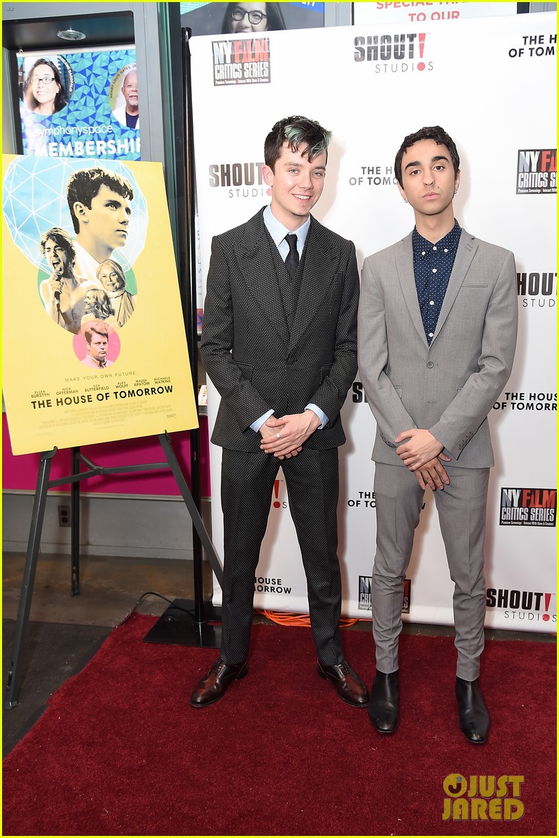 Alex Wolff Joins Asa Butterfield at 'The House Of Tomorrow' Premiere in NYC