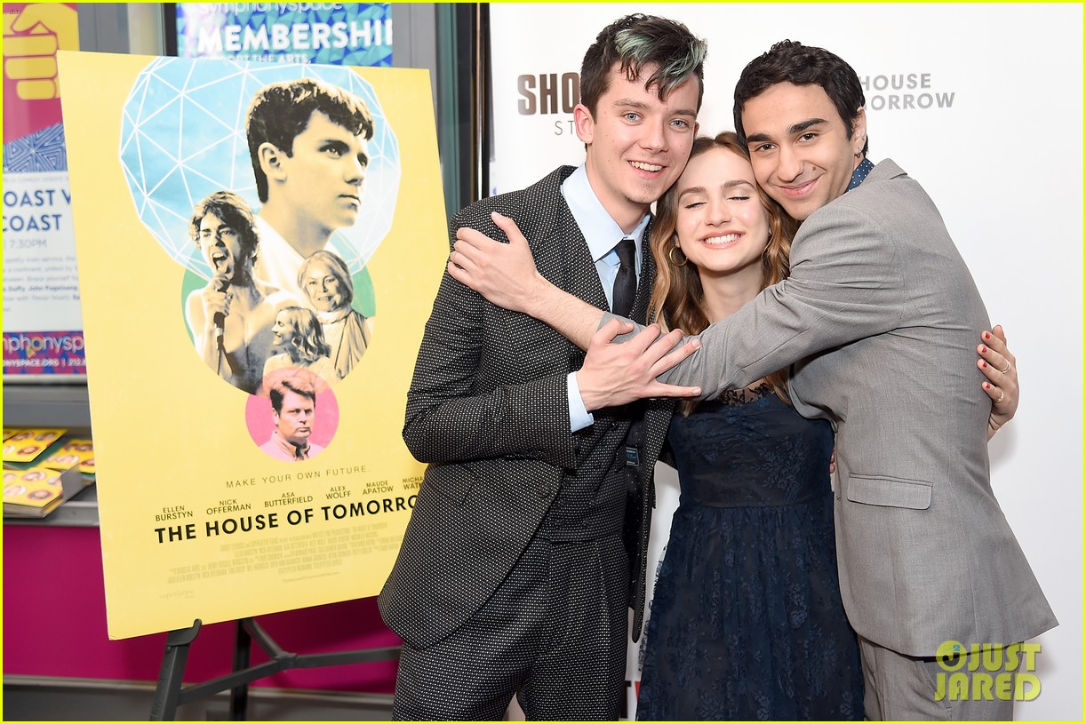 Alex Wolff Joins Asa Butterfield at 'The House Of Tomorrow' Premiere in NYC