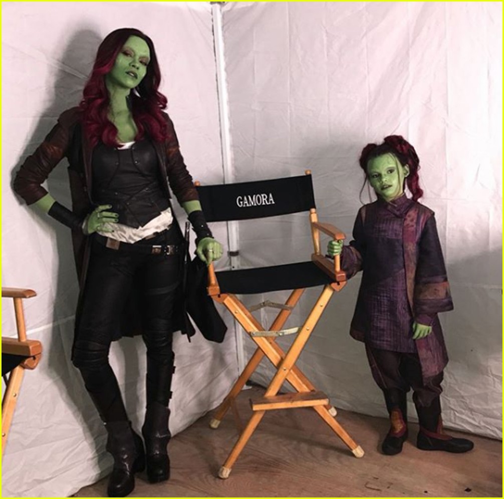 Ariana Greenblatt Shares Behind-the-Scenes Photos From 'Avengers'