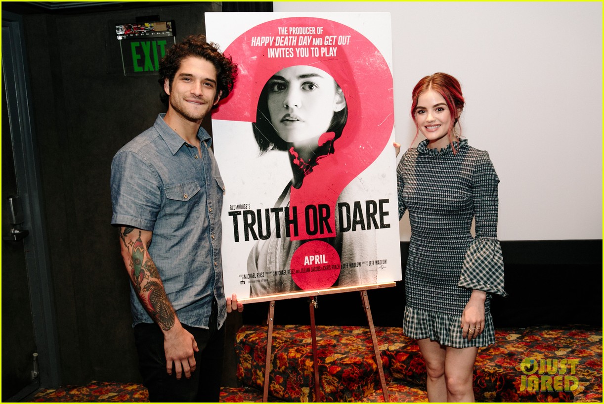 Tyler Posey & Girlfriend Sophia Taylor Ali Join Lucy Hale at 'Truth or Dare' Premiere!