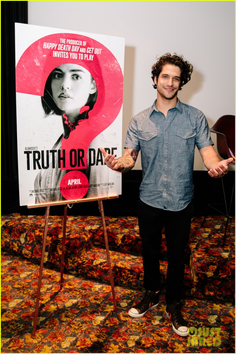Tyler Posey & Girlfriend Sophia Taylor Ali Join Lucy Hale at 'Truth or Dare' Premiere!