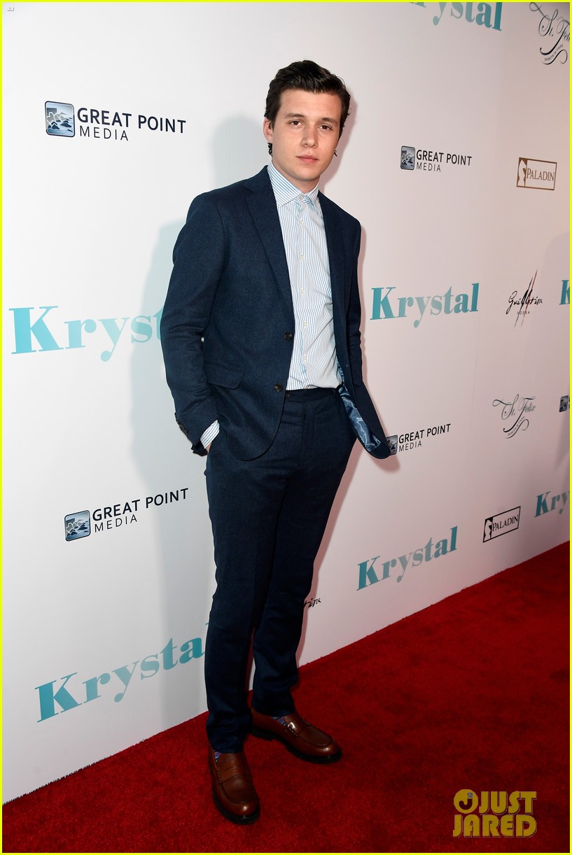 Nick Robinson Has Fun On Red Carpet at 'Krystal' Premiere