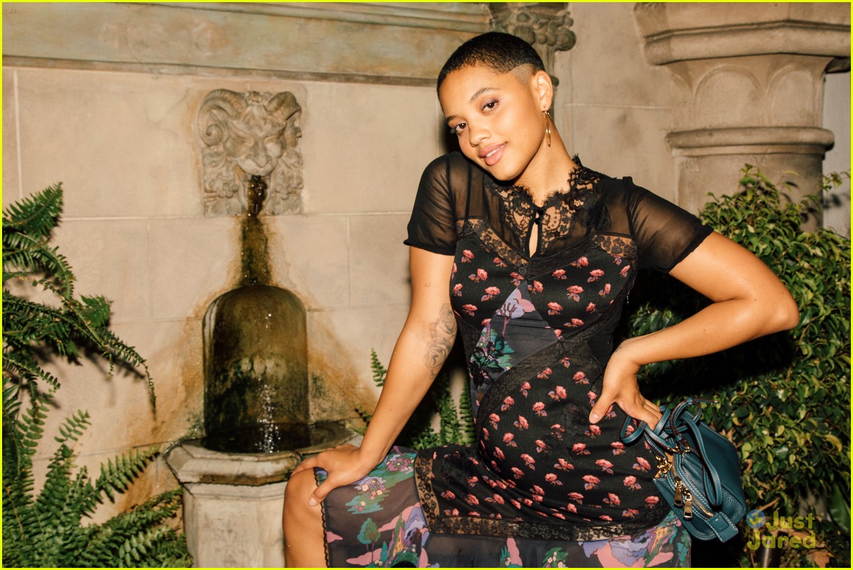 Rowan Blanchard, Inanna Sarkis & Marsai Martin Step Out in Style for Fashion Los Angeles Awards 2018