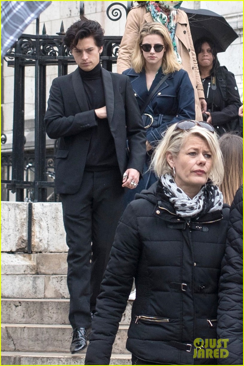 Cole Sprouse & Lili Reinhart Seal it with a Kiss in Paris!