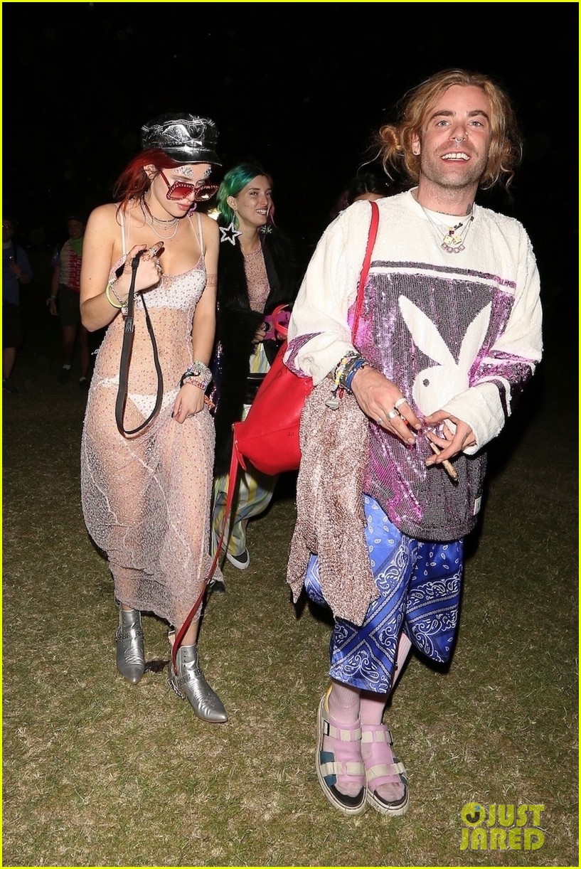 Bella Thorne Wears Body-Baring Dress at Coachella with Boyfriend Mod Sun
