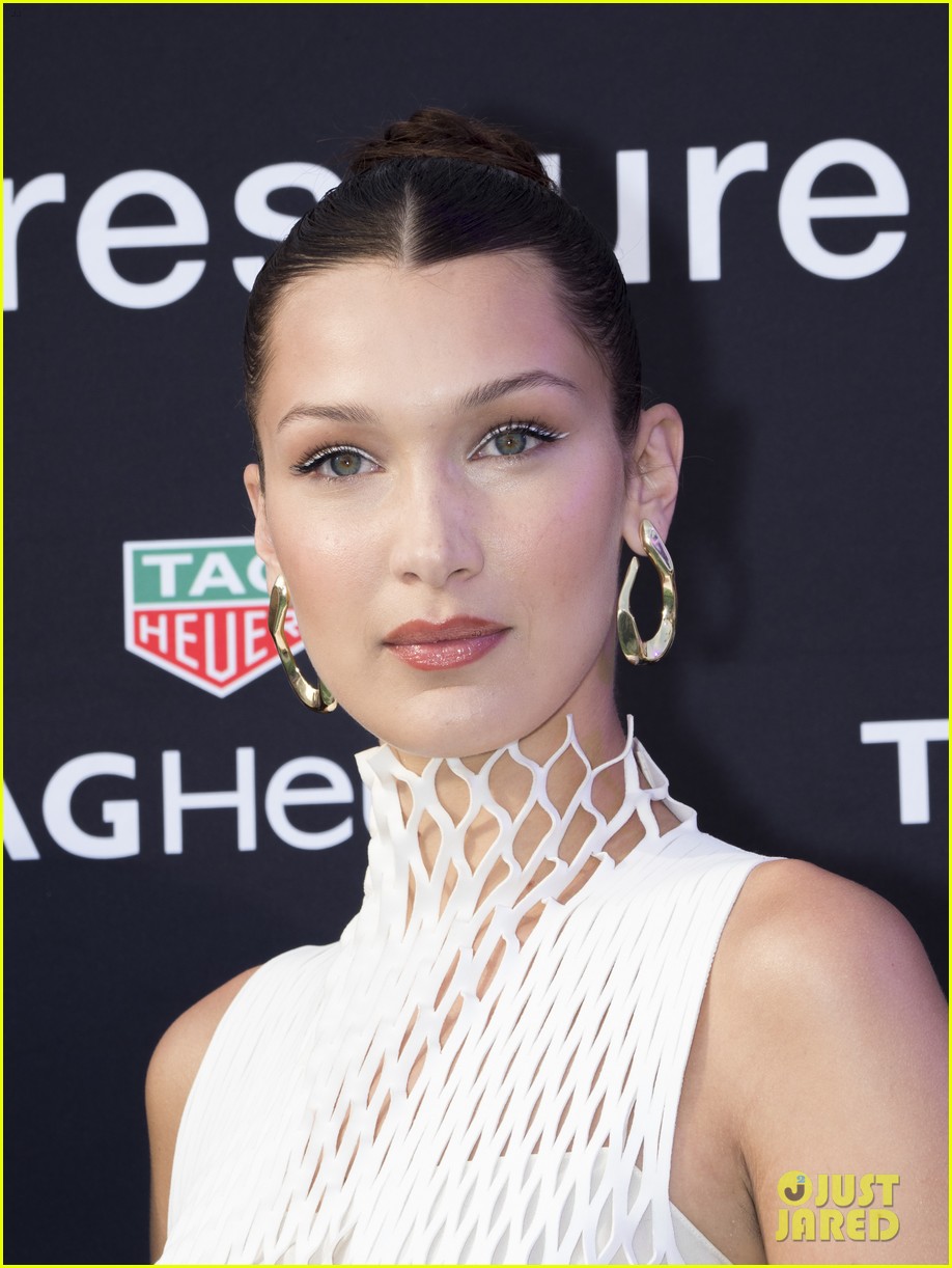 Bella Hadid Tosses a Football in Monaco with the Patriots' Tom Brady!