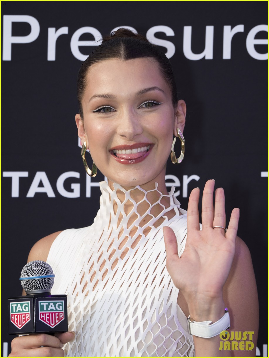 Bella Hadid Tosses a Football in Monaco with the Patriots' Tom Brady!