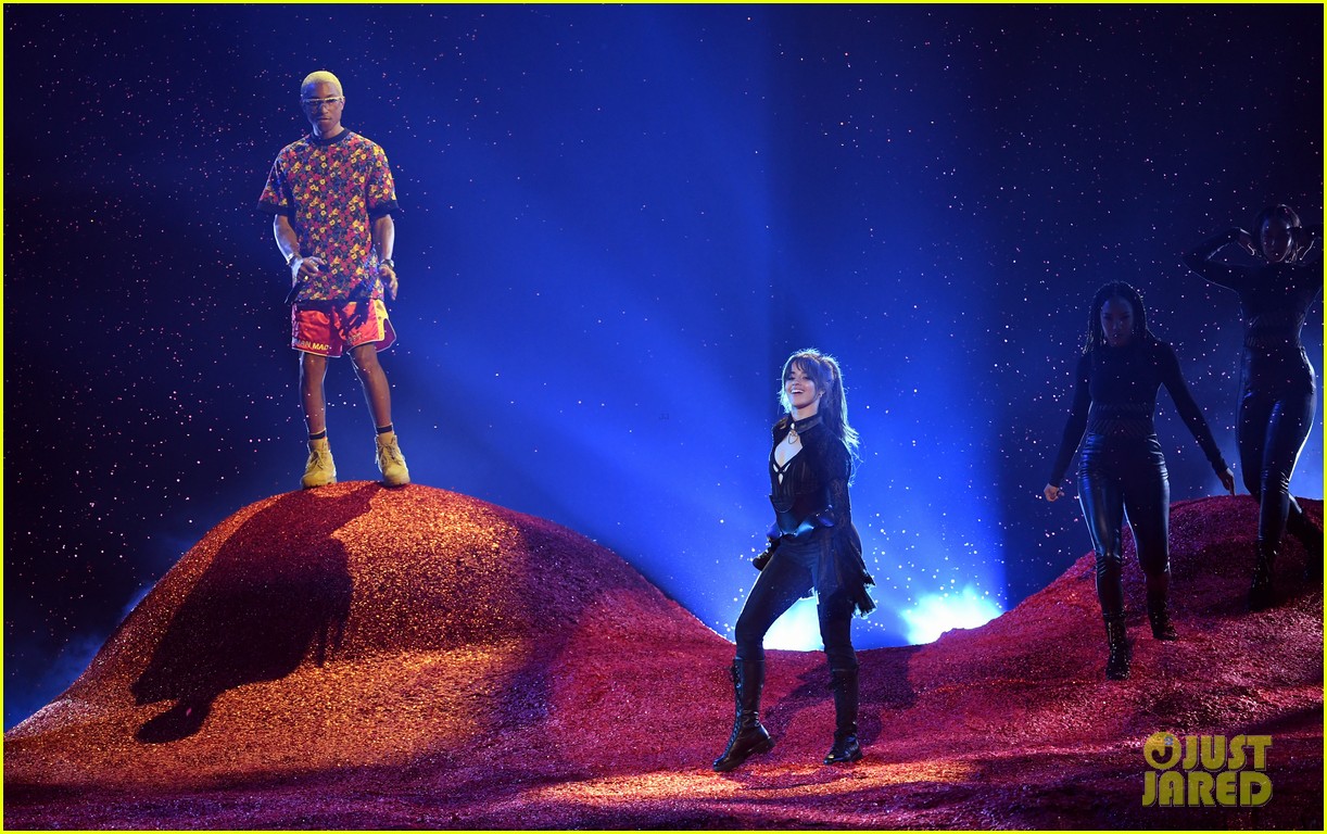 Camila Cabello Joins Pharrell Williams for Billboard Music Awards 2018 Performance!