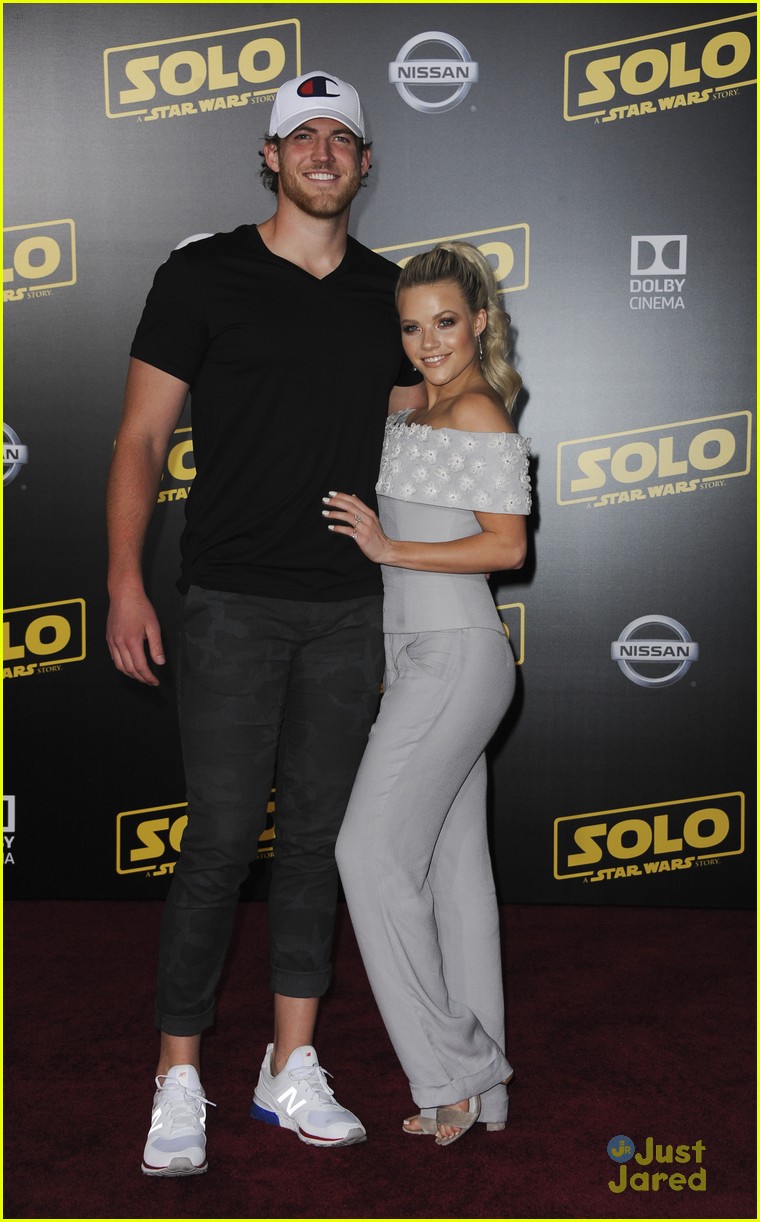 Hayley Erbert & Derek Hough Make It A Date Night at 'Solo: A Star Wars Story' Premiere