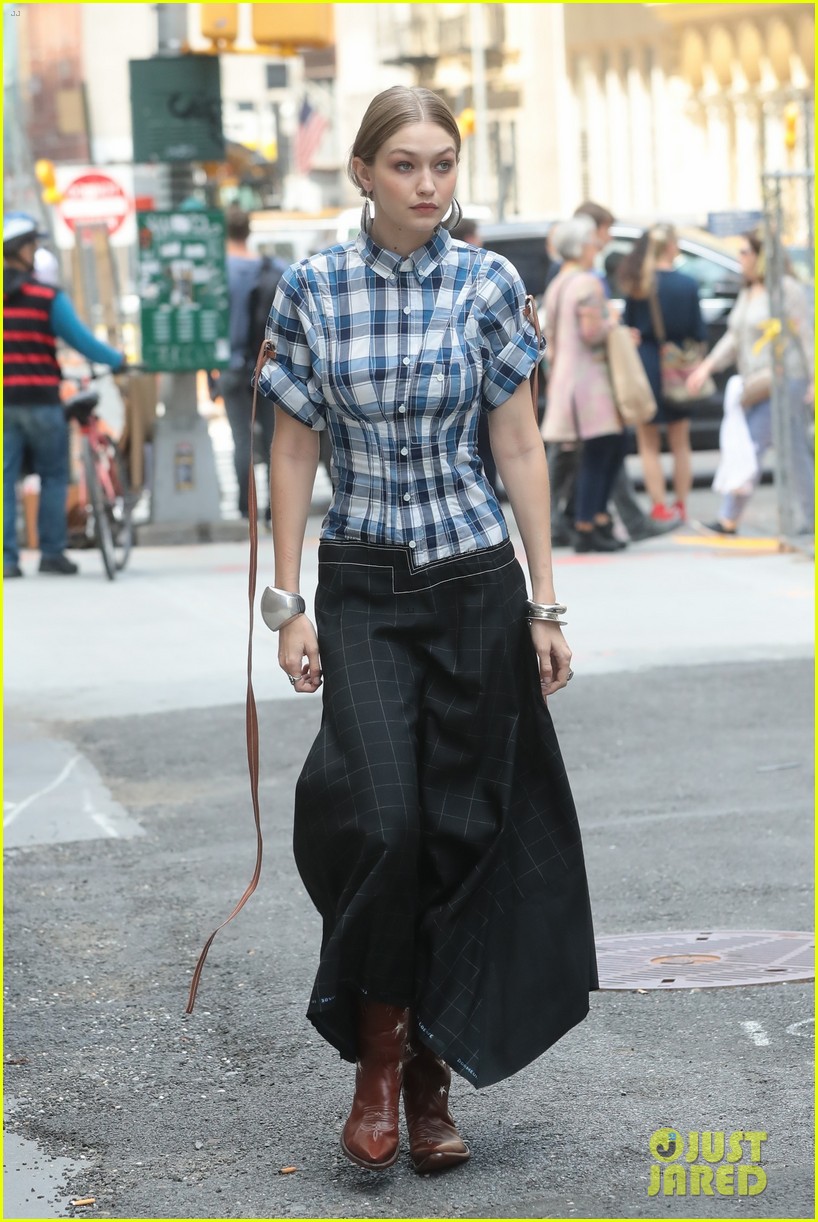 Gigi Hadid Channels Her Inner Cowgirl Alongside Bonner Bolton
