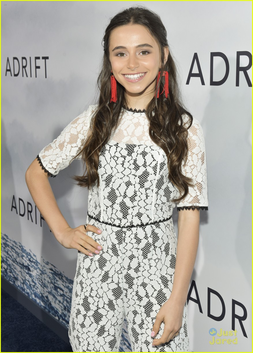 Joshua Rush Celebrates Being Done with Finals At 'Adrift' Premiere