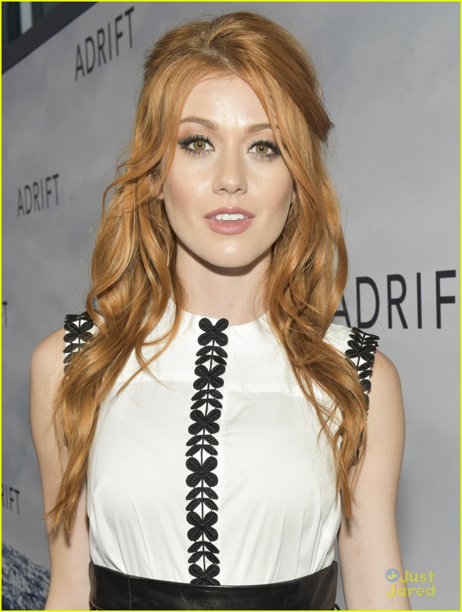 Katherine McNamara & Calum Worthy Hit 'Adrift' Premiere in LA