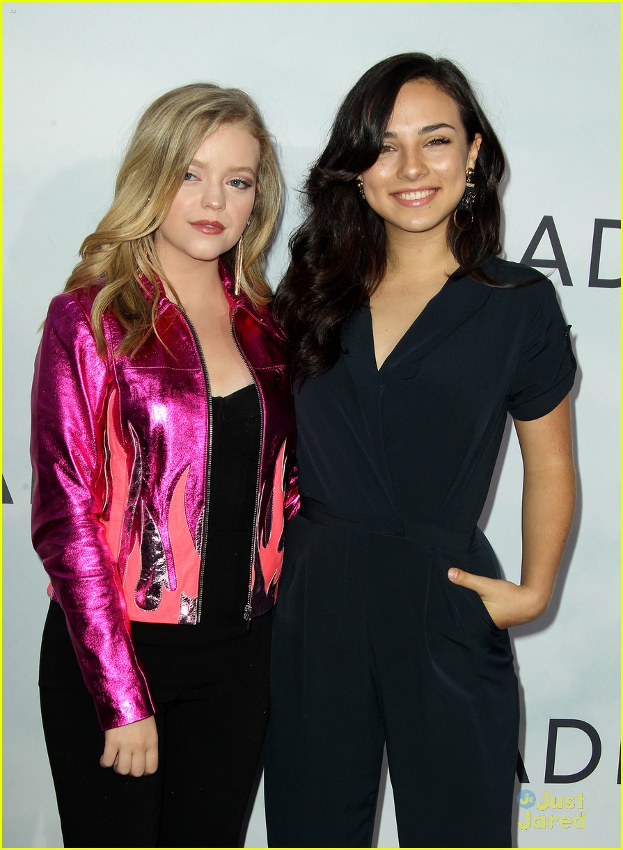Katherine McNamara & Calum Worthy Hit 'Adrift' Premiere in LA