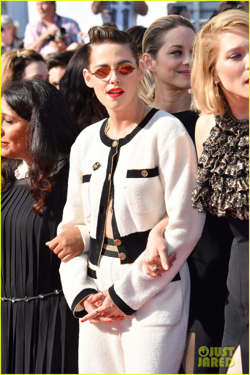 Kristen Stewart Marches for Equality at Cannes Film Festival