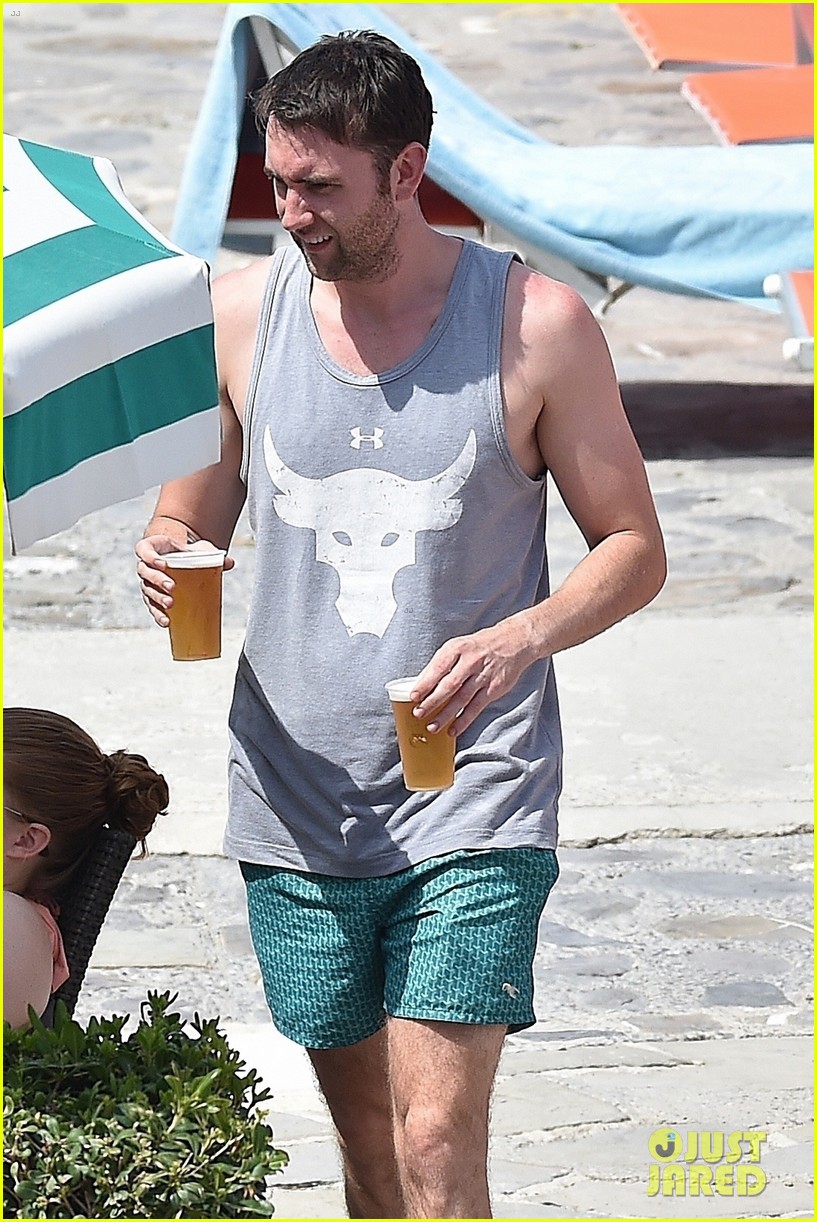 Matthew Lewis (aka Neville Longbottom) Hits the Beach Before His Wedding!