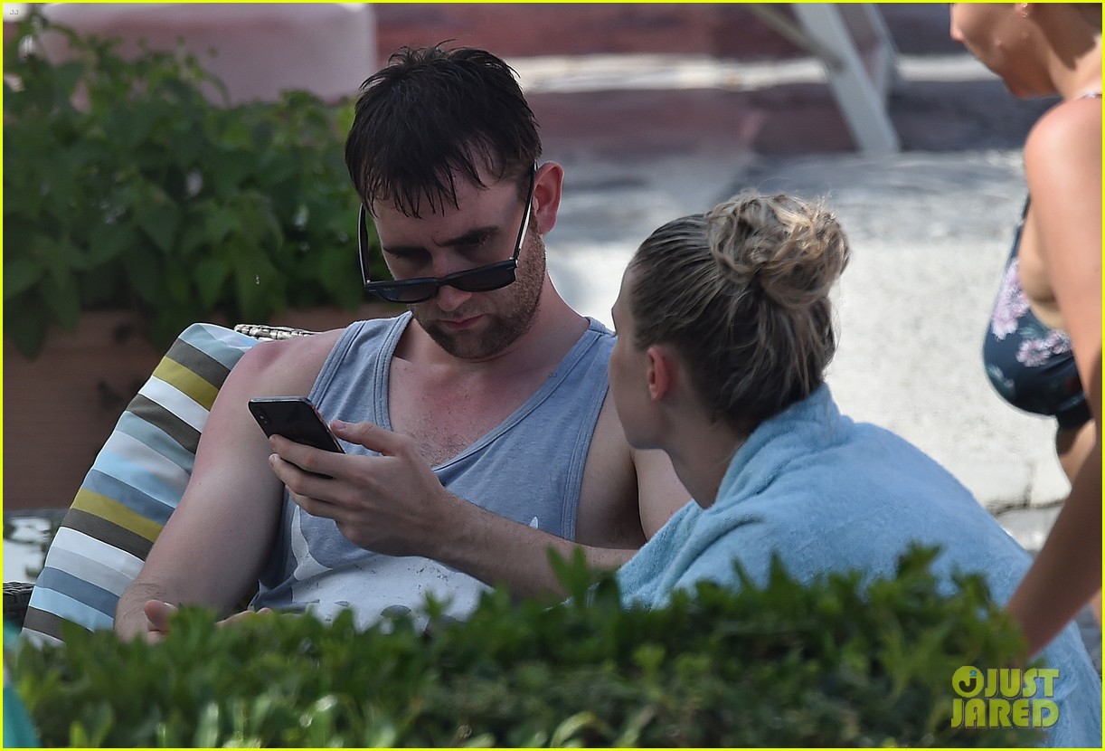 Matthew Lewis (aka Neville Longbottom) Hits the Beach Before His Wedding!